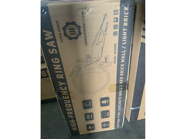 Ultra force equipment ac8600 betonzaag en dl400 betonzaag in koffer - afbeelding 12 van  29