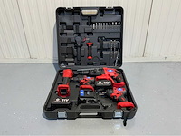 Ultra force equipment accugereedschap schroefmachine - slagmoersleutel - boormachine - slijper - 2 accu's - afbeelding 1 van  11