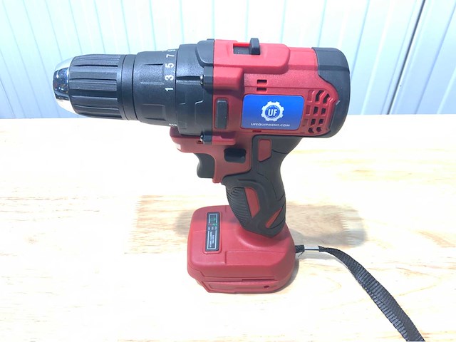Ultra force equipment accugereedschap schroefmachine - slagmoersleutel - boormachine - slijper - 2 accu's - afbeelding 10 van  11