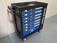 Ultra force equipment gereedschapswagen 7 laden 260 pcs gereedschap - 2 sleutels - afbeelding 11 van  18