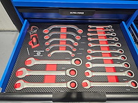 Ultra force equipment gereedschapswagen jumbo heavy duty en industriële stofzuiger nat/droog 80 liter - afbeelding 7 van  37