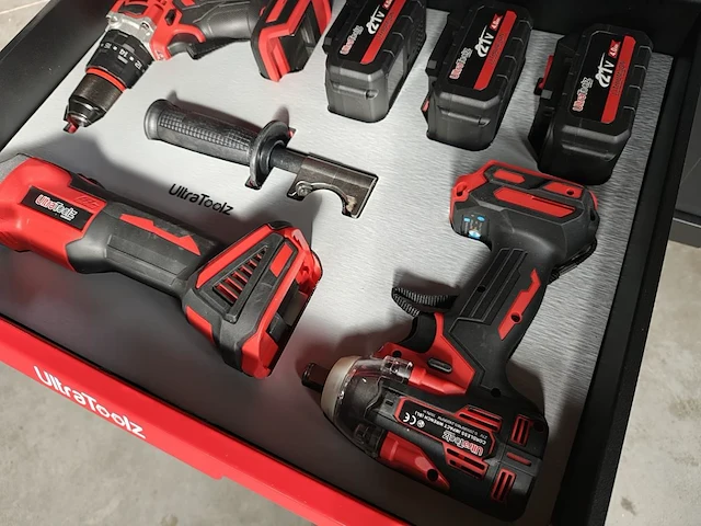 Ultra tools - 2026 - 12/11 met powertools - gereedschapswagen - afbeelding 4 van  27