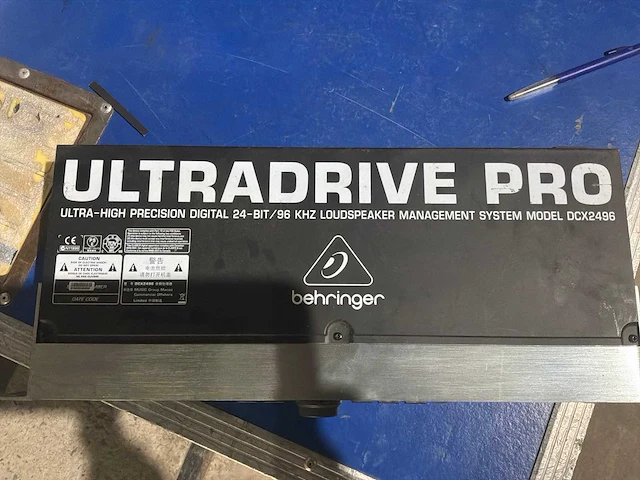 Ultradrive pro dcx2496 versterker - afbeelding 2 van  5