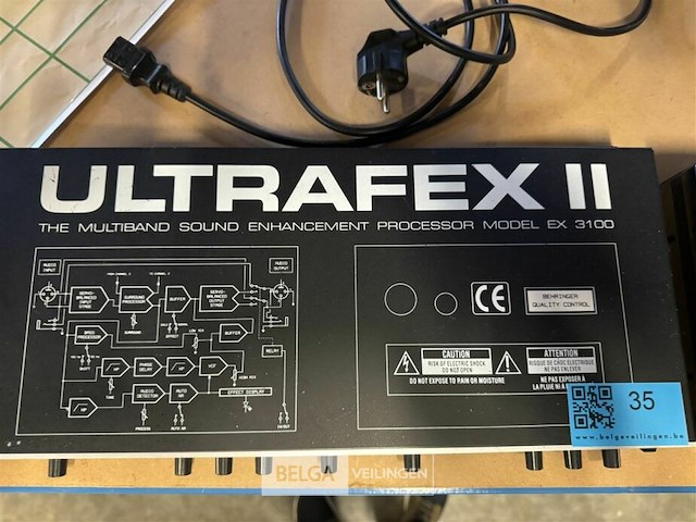 Ultrafex 2 multiband sound enhancer - afbeelding 3 van  4