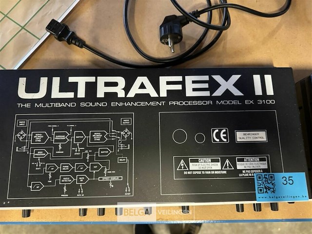 Ultrafex 2 multiband sound enhancer - afbeelding 4 van  4