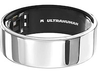 Ultrahuman luchtring zilveren smart ring - t.10 - afbeelding 4 van  6