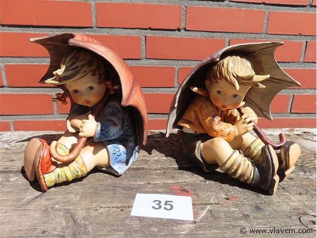 Umbrella boy and girl grootste model - afbeelding 1 van  8