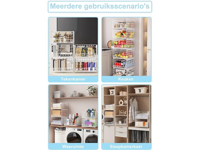 Umdonx kast organizer (6 stuks) - afbeelding 2 van  4