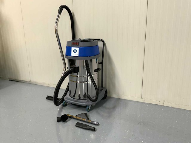 Umt - 80l 3000watt - industriële stofzuiger nat/droog - 3 motoren a 1000w - per motor aan te zetten - afbeelding 10 van  16
