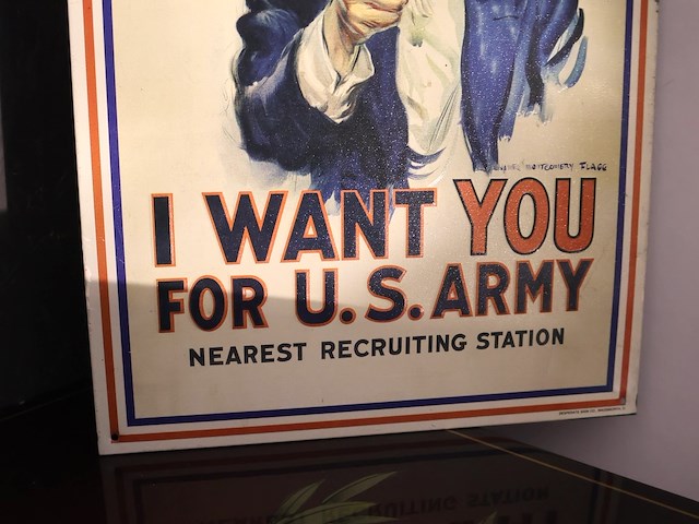 Uncle sam bord - afbeelding 3 van  4