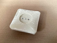 Uni inbouw wandcontactdoos met volle afdekplaat (96x) - afbeelding 2 van  3