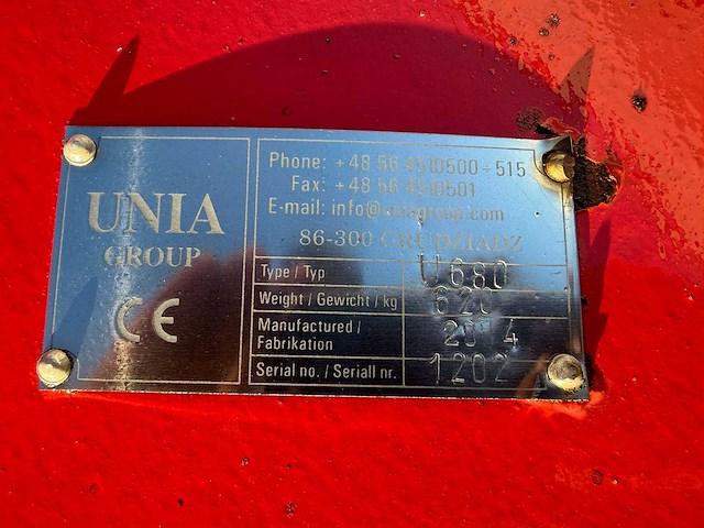 Unia - u680 - cultivator - afbeelding 7 van  7