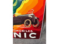Unic automobiles emaille plaat - wanddecoratie - afbeelding 4 van  6