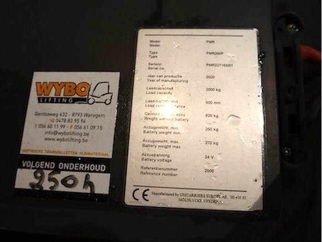 Unicarriers heftruck - afbeelding 4 van  10