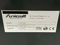 Unicraft fht500 hefplateau - afbeelding 3 van  3