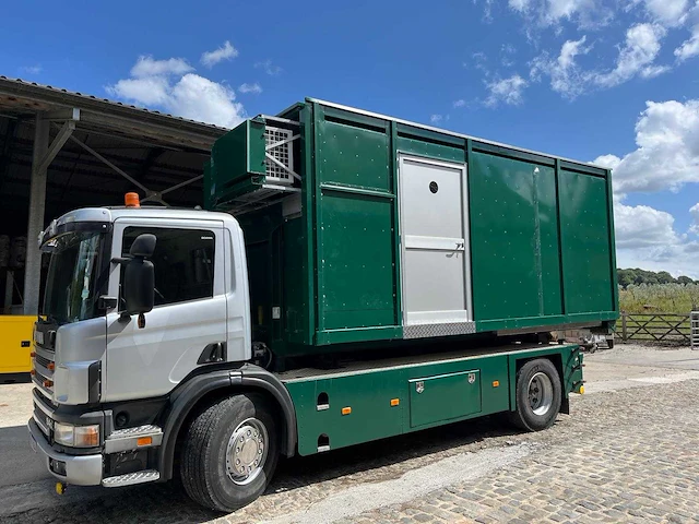 Unieke mobiele slachteenheid faza compact 2025 voor pluimvee & konijnen incl. scania vrachtwagen – favv goedgekeurd - afbeelding 1 van  55