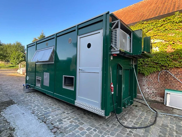 Unieke mobiele slachteenheid faza compact 2025 voor pluimvee & konijnen incl. scania vrachtwagen – favv goedgekeurd - afbeelding 12 van  55