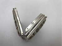 Unieke zilveren tabaksdoosje met monogram koning willem iii der nederlanden (1849-1890) - afbeelding 13 van  34