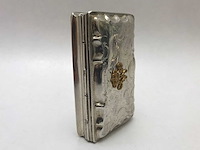 Unieke zilveren tabaksdoosje met monogram koning willem iii der nederlanden (1849-1890) - afbeelding 31 van  34