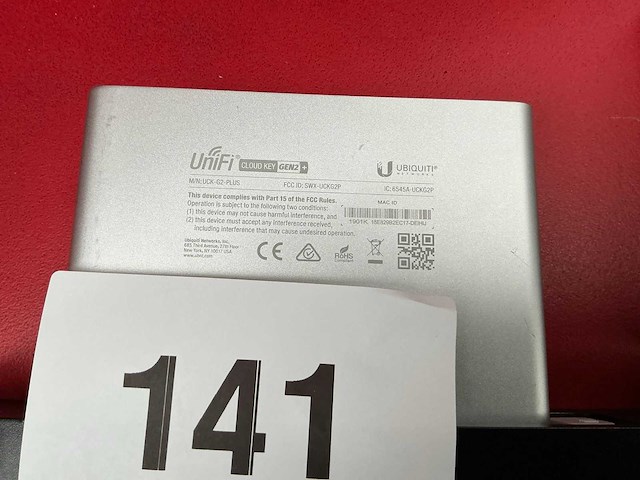 Unifi - cloudkey plus - pc & network cable (2x) - afbeelding 2 van  4