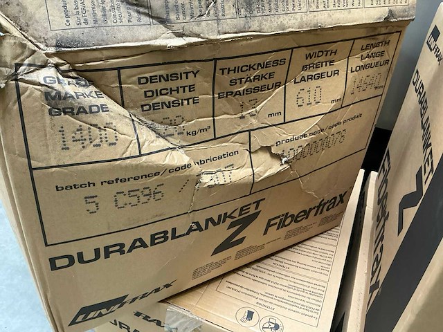 Unifrax durablanket z brandwerende doek op rol (18x) - afbeelding 4 van  4