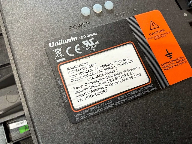 Unilumin uslim3 led display + sd600e controller - afbeelding 5 van  11