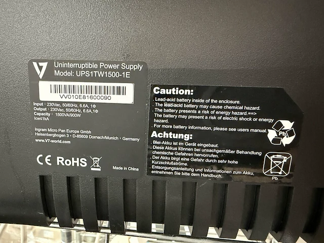 Uninterruptible power supply - afbeelding 3 van  3