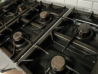Unior cooking 6-pits gasvuur - afbeelding 3 van  3