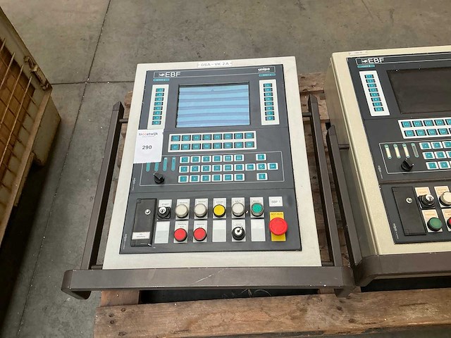 Unipo ebf bedieningspaneel - afbeelding 1 van  7