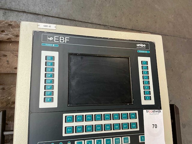 Unipo ebf bedieningspaneel - afbeelding 2 van  6