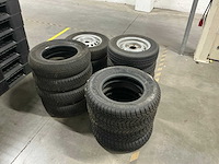 Uniroyal en hankook diverse autobanden (15x)