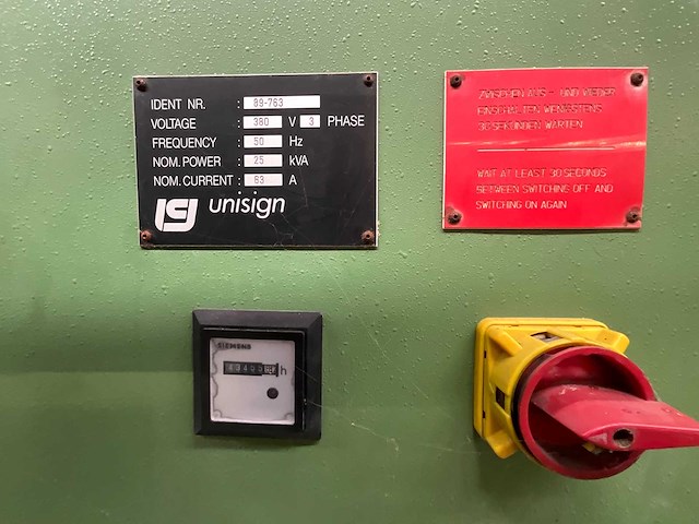 Unisign - univers 4 - verticale cnc -bewerkingscentra - afbeelding 3 van  15