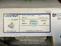 Unistrut doos pijpklemmen (8x) - afbeelding 2 van  2