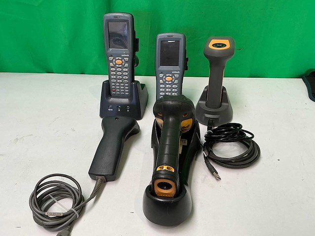 Unitech en psion - printer & scanner (5x) - afbeelding 1 van  7