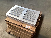 Univent gevelrooster 497x300 aluminium (235x)