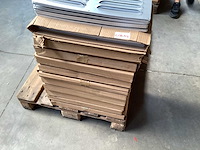Univent gevelrooster 497x300 aluminium (235x) - afbeelding 5 van  5