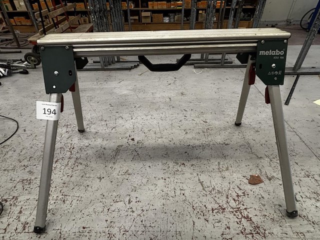Universeel onderstel metabo ksu100 - afbeelding 1 van  3