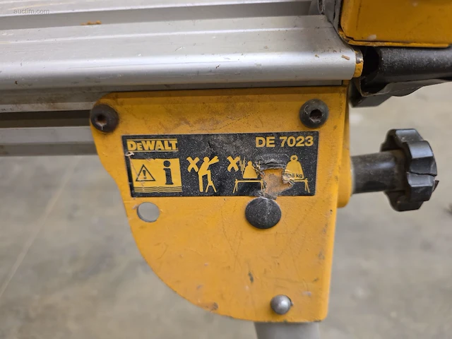 Universeel onderstel voor afkortzaag dewalt - afbeelding 2 van  2