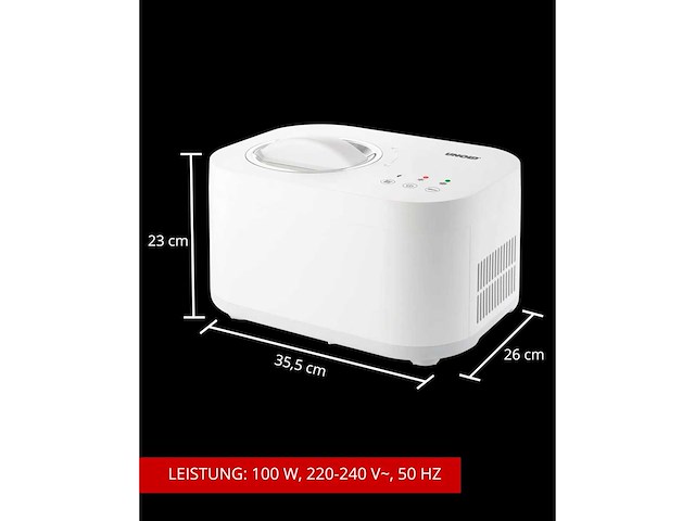 Unold 48820 sneeuwijsmachine - zelfkoelende compressor, 100 w - afbeelding 4 van  8