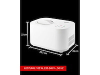 Unold 48820 sneeuwijsmachine - zelfkoelende compressor, 100 w - afbeelding 4 van  8