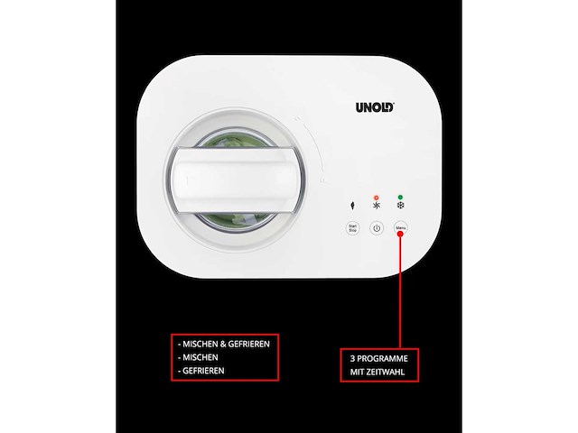 Unold 48820 sneeuwijsmachine - zelfkoelende compressor, 100 w - afbeelding 5 van  8