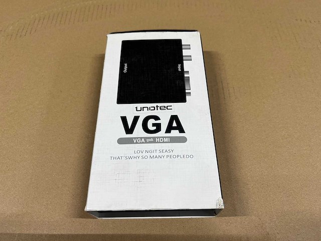 Unotec vga to hdmi converter - afbeelding 4 van  4