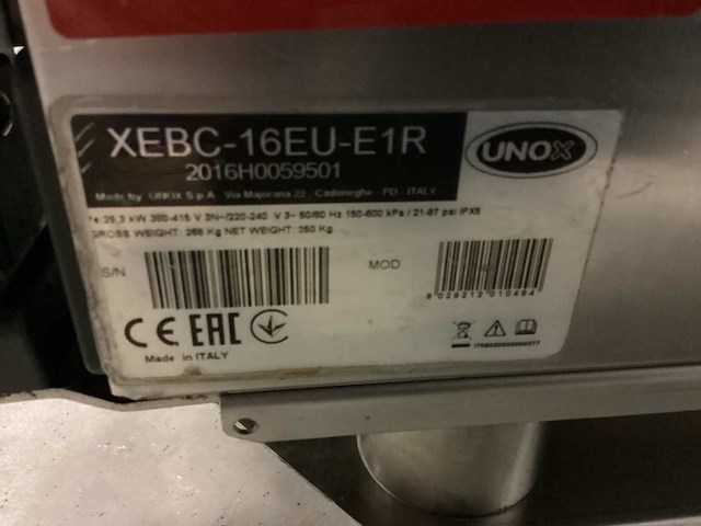 Unox bakertop bakkerijoven - afbeelding 4 van  4