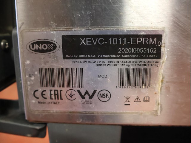 Unox cheftop oven - afbeelding 10 van  11