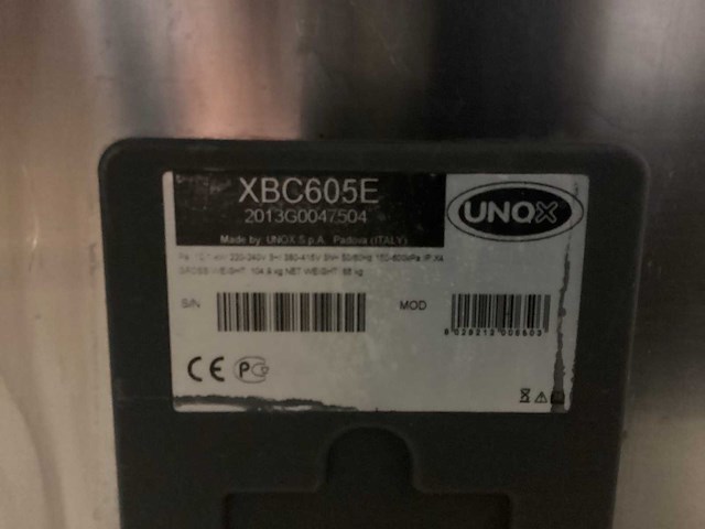 Unox oven 2x + dampkap - xbc605e - bakkeroven bakertop - afbeelding 10 van  11