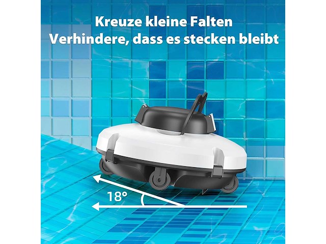 Upgrade redkey s100 draadloze zwembadrobot - afbeelding 3 van  4