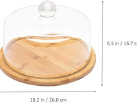 Upkoch glazen dessertkoepel - afbeelding 2 van  3