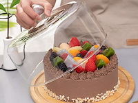 Upkoch glazen dessertkoepel - afbeelding 3 van  3