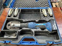 Uponor klauke mini 2 accu persmachine met persbek