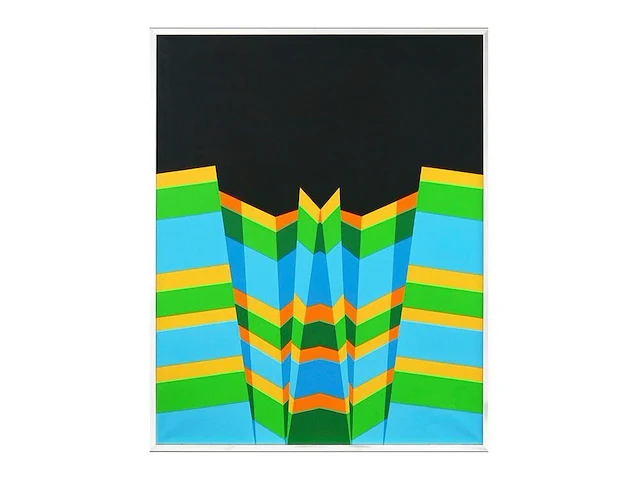 Urbain mulkers - origineel schilderij - afbeelding 2 van  2